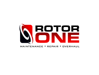 Rotor One (Company name)    Maintenance.Repair.Overhaul (Primary business type) logo design by PRN123