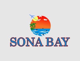 SONA BAY logo design by naldart