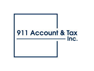 911 Account & Tax, Inc. logo design by sitizen