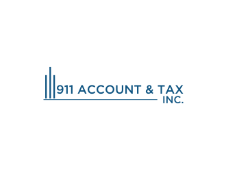 911 Account & Tax, Inc. logo design by Diancox