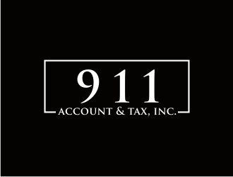 911 Account & Tax, Inc. logo design by cintya