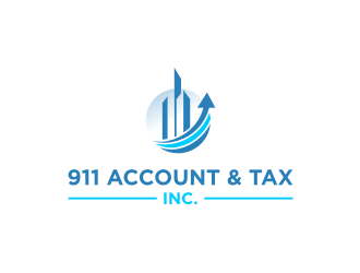 911 Account & Tax, Inc. logo design by ohtani15