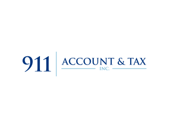 911 Account & Tax, Inc. logo design by ingepro