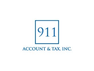 911 Account & Tax, Inc. logo design by maserik