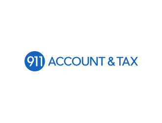 911 Account & Tax, Inc. logo design by keylogo