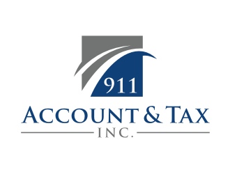 911 Account & Tax, Inc. logo design by nurul_rizkon