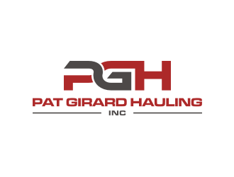 Pat Girard Hauling, Inc. logo design by restuti