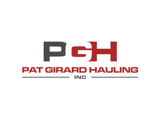 Pat Girard Hauling, Inc. logo design by restuti