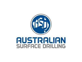 Australian Surface Drilling logo design by aryamaity