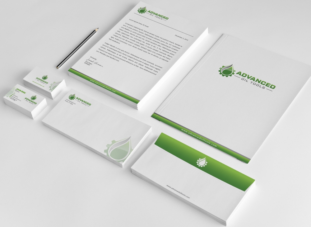 Advanced Oil Tools logo design by LogOExperT