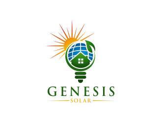Genesis Solar logo design by menanagan