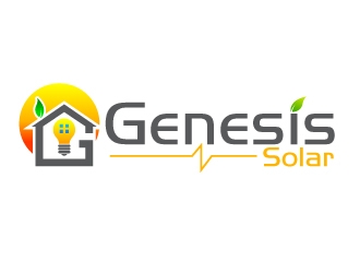 Genesis Solar logo design by Suvendu