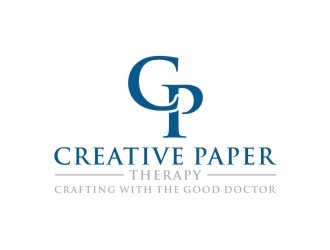 Creative Paper Therapy (CPT) logo design by sabyan