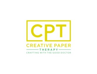 Creative Paper Therapy (CPT) logo design by sabyan
