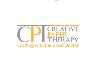 Creative Paper Therapy (CPT) logo design by Lawlit