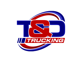 T&D Trucking logo design by ProfessionalRoy