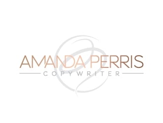 Amanda Perris - copywriter logo design by igor1408