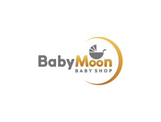 BabyMoon Baby Shop logo design by RIANW