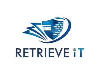Retrieve It logo design by ammad