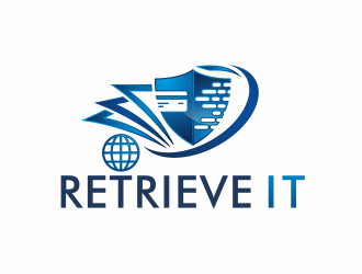 Retrieve It logo design by ammad