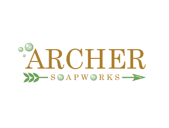Archer Soapworks logo design by BeDesign