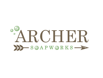 Archer Soapworks logo design by BeDesign