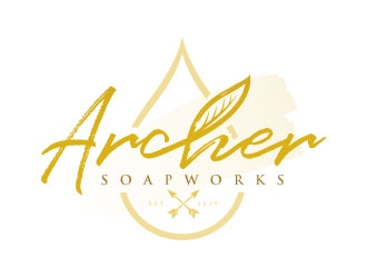 Archer Soapworks logo design by sanworks