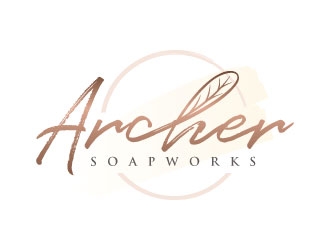 Archer Soapworks logo design by sanworks