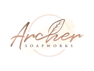 Archer Soapworks logo design by sanworks