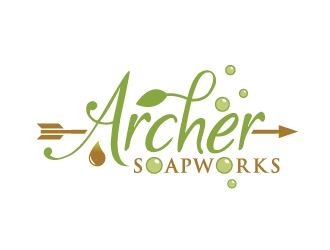 Archer Soapworks logo design by Foxcody