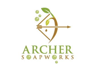 Archer Soapworks logo design by Foxcody