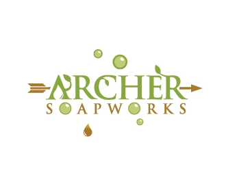 Archer Soapworks logo design by Foxcody