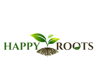 Happy Roots  logo design by tec343