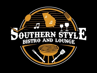 Southern Style Bistro and Lounge logo design by uttam