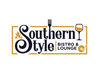 Southern Style Bistro and Lounge logo design by Foxcody