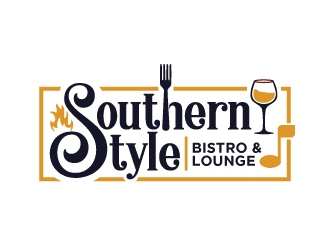 Southern Style Bistro and Lounge logo design by Foxcody