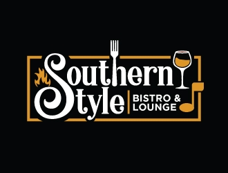 Southern Style Bistro and Lounge logo design by Foxcody
