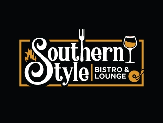 Southern Style Bistro and Lounge logo design by Foxcody