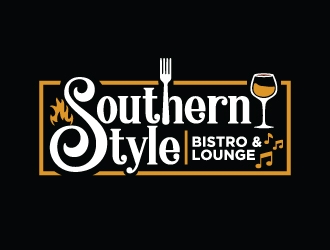 Southern Style Bistro and Lounge logo design by Foxcody