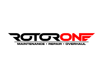 Rotor One (Company name)    Maintenance.Repair.Overhaul (Primary business type) logo design by torresace
