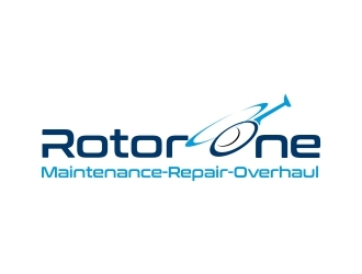 Rotor One (Company name)    Maintenance.Repair.Overhaul (Primary business type) logo design by MRANTASI