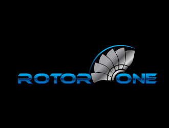 Rotor One (Company name)    Maintenance.Repair.Overhaul (Primary business type) logo design by tec343