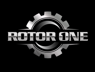 Rotor One (Company name)    Maintenance.Repair.Overhaul (Primary business type) logo design by kunejo