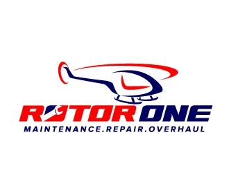 Rotor One (Company name)    Maintenance.Repair.Overhaul (Primary business type) logo design by jaize