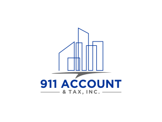 911 Account & Tax, Inc. logo design by semar