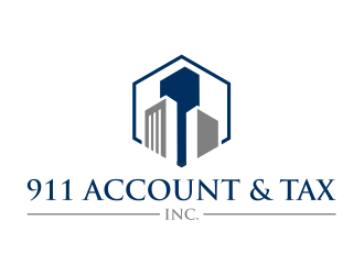 911 Account & Tax, Inc. logo design by cintoko