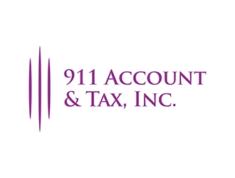911 Account & Tax, Inc. logo design by SteveQ