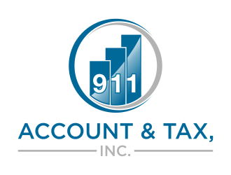 911 Account & Tax, Inc. logo design by savana