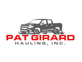 Pat Girard Hauling, Inc. logo design by AamirKhan
