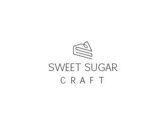 Sweet SugarCraft logo design by heba